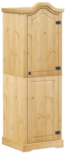 vidaXL Kleiderschrank Corona 55x52x170 cm Massivholz Kiefer
