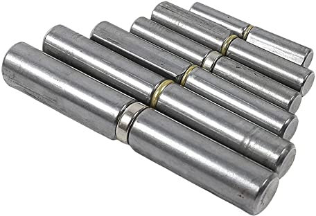 8 Stück Anschweißbandrollen Torband Anschweissband Anschweißscharnier Türband für Türen, 10×60mm, 12×80mm, 14×100mm, 16×120mm (14×100mm)