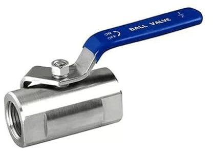 JOSUR Edelstahl SS304. Pipe 2P Full Port-Ventil, Weibliche Gewinde-Hygiene AN AUS Kugelhahn Gerade 1 Stücke(3/4)