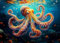 AveJoys Puzzle für Erwachsene 1000 Teile Oktopus 70 x 50 cm Puzzles für Erwachsene Pädagogisches Spiel Herausforderung Spielzeug 1000 Teile Puzzles für Erwachsene Kinder