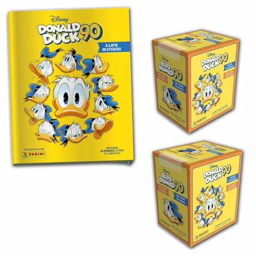 Panini Donald Duck 90 Jahre Sticker & Cards Kollektion 2024 (Dagobert-Bundle)
