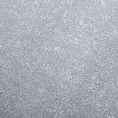 Beswitory Blue Wallpaper Modern Concrete Effect Wallpaper for Living Room, Bedroom, Fireplace Decorative Luxury Wall Paper with Distressed Pattern, Textured Finish & Detailing Concrete