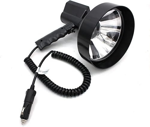 Xenon Blitz Spotlight, linterna portátil de mano HID de 8000 lm, foco de alta potencia para exteriores, para camping, caza, canotaje, agricultura y patrulla