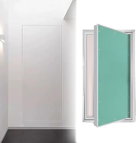 SAYEYBU Sportello di Accesso per Cartongesso con Chiusura A Scatto per Pareti E Soffitti, Integrazione Perfetta con Cartongesso, Isolamento Acustico, Porta Rimovibile,A,28x40in/710x1020mm