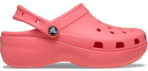 Crocs Women's Classic Platform Clog 37-38 EU Guava