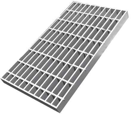 Grille Caillebotis Acier Galvanisé, Grille De Drainage De Tranchée Carrée, Couvercle De Drainage D'égout Extérieur, Plaque De Crépine(60x60x3cm(23.6x23.6x1.2in))