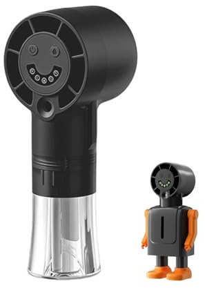Berelin Ventilador de mano con spray de niebla de agua, mini ventilador de mano recargable por USB portátil con 4 velocidades, silencioso y potente ventilador de escritorio con soporte para viajes, al