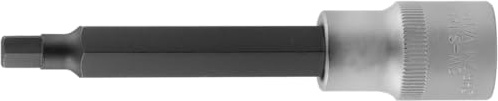 SW-Stahl 05012L 1/2 Zoll Bit-Einsatz Innensechskant 5 x 140 mm - Lang | Premium Schraubendreheinsatz - Chrom-Vanadium-Stahl - 12,5 mm Antrieb - Sechskant-Steckschlüssel für Werkstatt