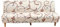 CHNSHOME Sofabezug ohne armlehnen Stretch Armlose sofaüberwurf Sofahusse Ohne Armlehne 3 sitzer Sofa Abdeckung Schlafsofa bezug