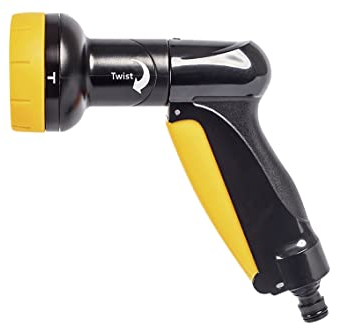 Maximex Multi-Gartenbrause und-Sprinkler - Bewässerungsbrause mit Feststell-Arretierung, Kunststoff (ABS), 14 x 21 x 7 cm, Mehrfarbig