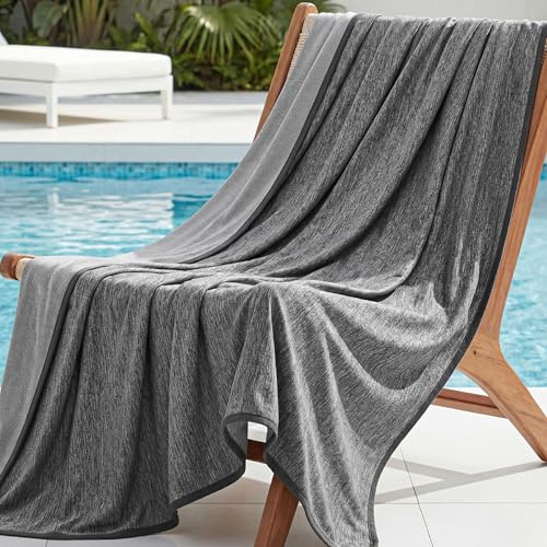 Bedsure Silky Soft Cooling Blanket for Hot Sleepers, Cold Summer Throw Blanket for Couch, Breathable Bed Cooling Throw for Night Sweats, Lightweight Thin Bedding with Rayon Derived from Bamboo, 50x70