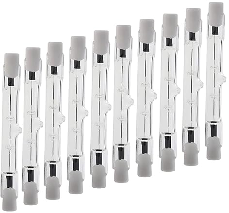 Amslight Set 10x Halogenstab Halogenstäbe R7s 78mm 100W