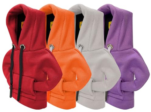 Schalthebel Hoodie, 4 Stück Schaltknauf Abdeckung, Lustige Auto Schaltknauf Abdeckung, Schaltknauf Hoodie Abdeckung, Hoodie für schaltknauf Schaltknauf überzug für Manuelle Automatische Gear Shifter