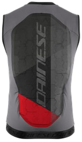 DAINESE 2048700003-XL_8051019644374, 112-Gilet di Sicurezza Unisex, Argento/Grigio