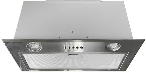 Dunstabzugshaube Kaufmann Fenix 52 IS, Einbauhaube 52 cm, Edelstahl 1000 m³/h