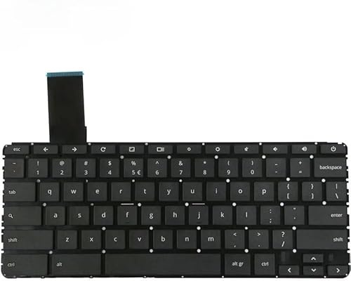 LUNOZST Laptop-Teile Notebook US-Tastatur für HP für Chromebook 11 G5 Laptop Kein Rahmen Keine Hintergrundbeleuchtung