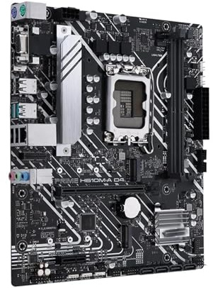 Gaming WiFi Fit for ASUS Prime H610M-A Intel H610, 1700, Micro ATX, 2 emplacements DDR5, VGA, HDMI, DP, 2X M