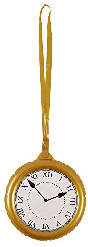 Henbrandt Jumbo Rabbit Pocket Watch aus dem Wunderland (Kostümzubehör) Einheitsgröße Gold