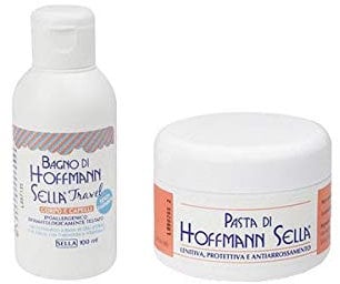Sella Hoffmann Pasta Lenitiva Protettiva Antiarrossamento + Bagno Corpo Capelli