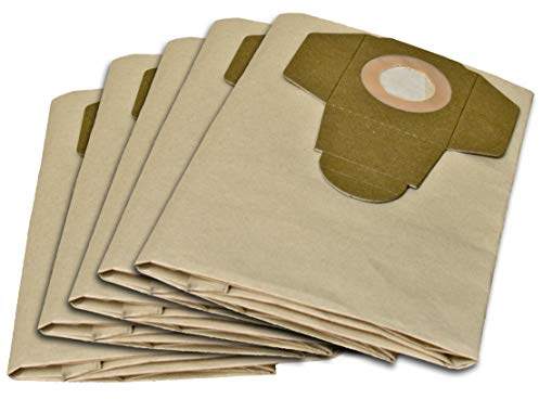New Lot de 5 sacs d'aspirateur pour PARKSIDE PNTS 1400, 1500 A1, B1, B2, B3, C1, C3, D1, E2, C4, F2…