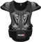 WOSAWE Motorrad Schutz Jacke für Erwachsene, Brustpanzer Racing Guard Rückenprotektoren Schutzausrüstung für Riding Skating Roller Skifahren Snowboard (15 Schwarz, S)