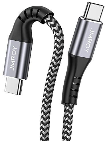 USB C auf USB C Kabel,2m langes blitzschnelles Ladekabel mit 60W Power Delivery kompatibel mit Galaxy S21 Ultra, S20, Note20, Mi 10T, Xperia 1 II, Pixel 5, iPad Mini 6, iPad Pro, MacBook Air usw