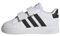adidas Jungen Unisex Kinder Grand Court Lifestyle Hook and Loop Shoes Tennisschuhe, Cloud White/Core Black/Core Black, 20 EU