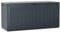 URBNLIVING 280L Vertical Line Wood Design Weatherproof Outdoor Patio Balcony Garden Storage Box Chest Crate (Anthracite)