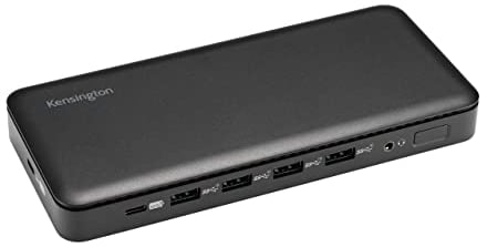 Kensington - Estación de Acoplamiento USB-C de Triple Pantalla con PD de 100 W para DELL, HP, Lenovo, Acer, ASUS, Razer, Superficie (Negro)