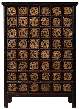 Yajutang antik apothekerschrank mit 48 Schubladen