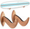 Hang 11 Surfboard Wandhalterung,Rack für Surfboard, Snowboard, Longboard, Skateboard, Wakeboard, der perfekte Ständer zum Präsentieren Ihrer Boards, horizontaler Aufhänger zur Aufbewahrung