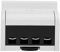 compteur electrique monophasé Qiilu compteur electrique triphase Compteur Électronique KWh 1Phase Électrique 220V Numérique 1 Phase 2 Fils 4P Compteur Électrique Rail DIN Compteur Électronique KWh Un