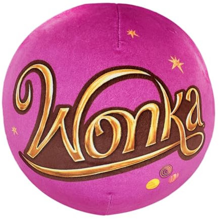 Northwest Willy Cloud Kissen, 27,9 x 27,9 cm, Wonka-Logo