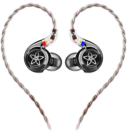 FiiO FH11 HiFi 1DD + 1BA Hybrid Driver In-Ear IEM Kopfhörer mit abnehmbarem 0,78 2-poligem Kabel, HiFi-Stereo-Ohrhörer für Musiker/Audiophile