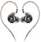 FiiO FH11 HiFi 1DD + 1BA Hybrid Driver In-Ear IEM Kopfhörer mit abnehmbarem 0,78 2-poligem Kabel, HiFi-Stereo-Ohrhörer für Musiker/Audiophile