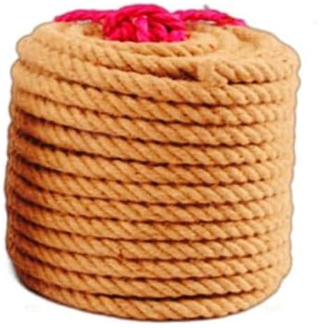 Thick Jute Rope Rope 24mm X 10M Sisal Rope And Thick Jute For Gardening Camping Decorating Bundling(Size:20mm 10M) (Size : 24mm 10M) (Size : 14MM 10M)