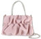 APOMOONS Damen Clutch, Strass Clutch Geldbörsen, Abendtasche Unterarmtasche Umhängetasche Damen mit Strass-Steinen und Abnehmbarer Kette, Handtasche für Hochzeit Party Bankett Feiertage(Rosa)