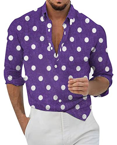 Chemise Cargo Homme Manche Longue Coton Slim Fit Casual Mince Vintage Chemise Regular Boutons Grande Taille Pas Cher Cadeau Chemise Rose Homme