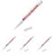 edding 8055 outdoor marker - white - 1 paint marker - round nib 1-2 mm - high coverage, waterproof - exterior paint marker pen - for permanently marking objects, waste bins, children's toys