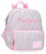 Pepe Jeans Miri Zaino Casual Rosa 19 x 23 x 10 cm Poliestere 3,5 L by Joumma Bags, Rosa, Zaino Casual