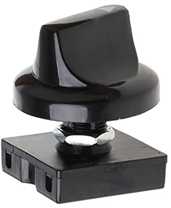 4-Position 3-Speed Fan Selector Rotary Switch With Knob Governor Replacement 13AMP 120V-250V Fan Heater Speed Selector Fan Rotary Switch 3 Speed