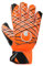 uhlsport Soft Resist+ Flex Frame - Torwarthandschuhe für Kunsrasen - mit Fingerschutz, 5, Fluo orange/weiß/schwarz