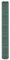 vidaXL Unkrautvlies, Gartenvlies gegen Unkraut, Unkrautfolie Wasserdurchlässig UV-stabilisiert, Unkrautflies Mulchfolie Bodengewebe, Grün 1x25m PP