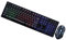 Artibetter 1juego Teclado y Ratón USB Mecánico Iluminado para Gaming Diseño Especial y Experiencia Única