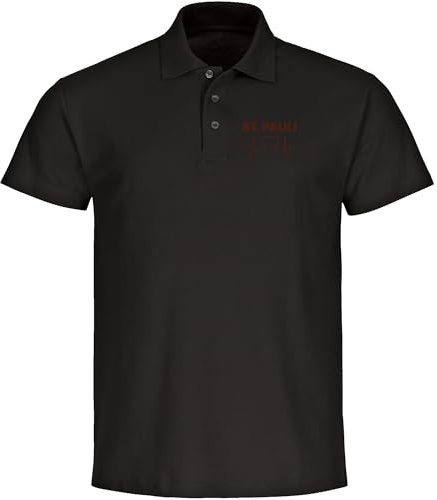 multifanshop Poloshirt - St. Pauli - Herzschlag