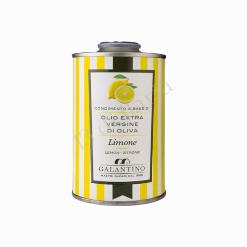 Olio EVO Pugliese 99% Aromatizzato al Limone | Condimento Artigianale Italiano | Gusto Fresco e Naturale | Lattina da 250ml - 13 di Ilaria