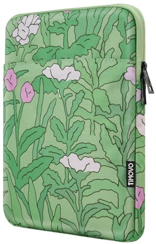 TiMOVO 9-11 Tablet-Schutztasche, Grüne Blume
