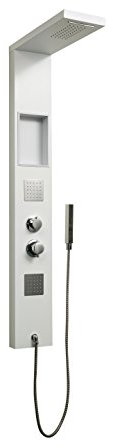 DP Grifería CH30022 Columna de Hidromasaje, Blanco