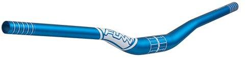 Funn Kingpin Mountainbike-Lenker mit Lenkerklemme 35 mm und Breite 785 mm, robuster und leichter Legierungs-Riser-Lenker für MTB, BMX und Rennrad, Erhöhung 30 mm (blaue)