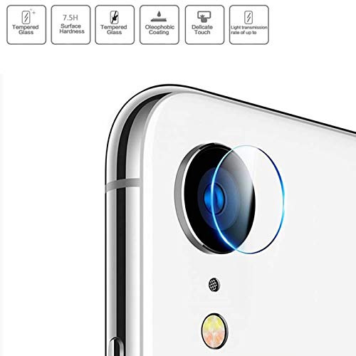 superior ZRL® 2.5D 7.5H Dos Transparent Objectif caméra Film Protecteur en Verre trempé Film pour iPhone XR